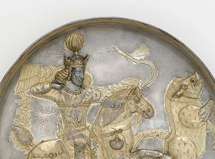 Plate with Royal Hunting Scene